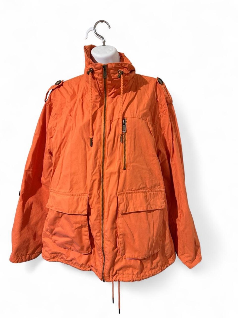 Sanctuary Orange Lightweight Utility Jacket Fisherman